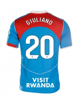 Billige Atletico Madrid Giuliano Simeone #20 Tredjedrakt Dame 2025-26 Kortermet